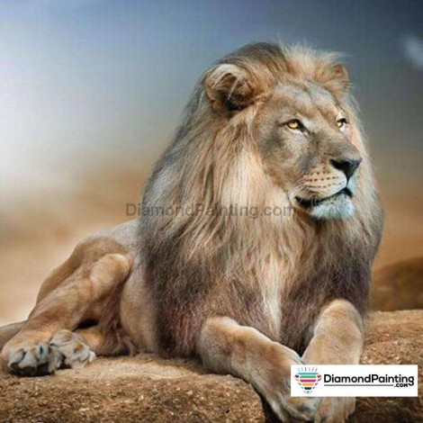 Lion King Diamond Painting Kit