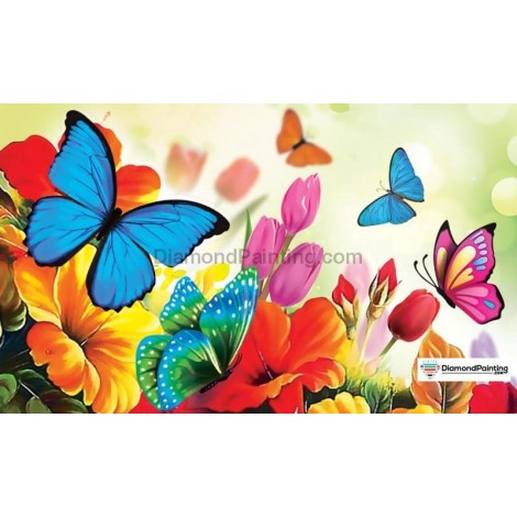 Butterfly Party Diamond Painting Kit