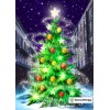 Bright Lighted Christmas Tree Diamond Painting Kit