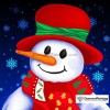 Frosty The Snowman Christmas Diamond Painting Kit
