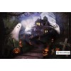 Ships From USA -  Haunted House Halloween 60x40cm