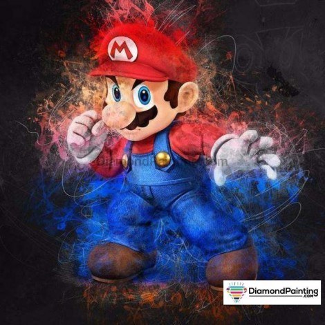 Ships From USA - Super Mario 50x50cm