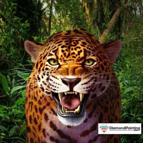 Ships From USA - Leopard Jungle 30x30cm