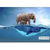 Abstract Elephant-Fish Art DIY Diamond Painting Kit