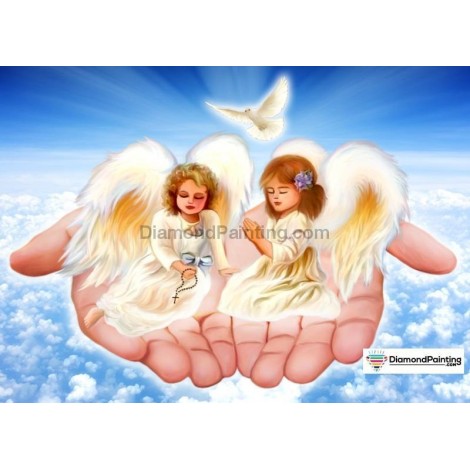 Ships From USA - Angels In God's Hands 40x50cm