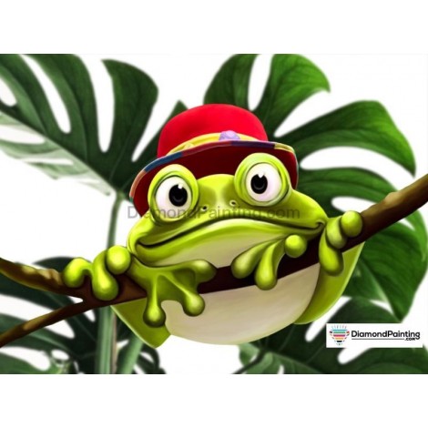 Ships From USA - Party Frog 40x50cm