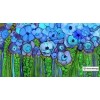 Abstract Blue Flower DIY Diamond Painting Kit