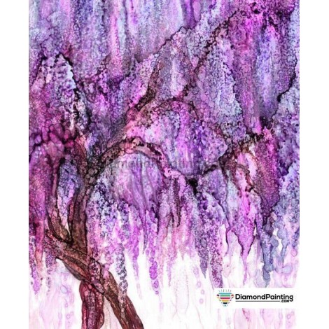 Abstract Tree 5D Diamond Art Kit