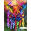 Ships From USA - Dragonfly Rainbow Dream Catcher 40x50cm