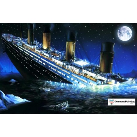Titanic Sinks Diamond Painting Kit