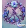 Flowers & Butterflies 5D Diamond Art Kit