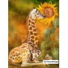 Giraffe With Sunflower DIY Diamond Painting Kit