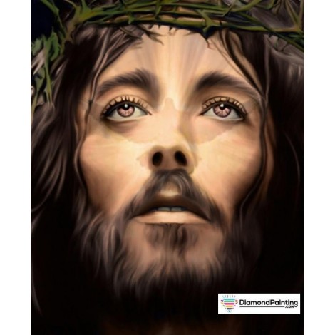 Ships From USA -  Jesus Portrait 50x40cm