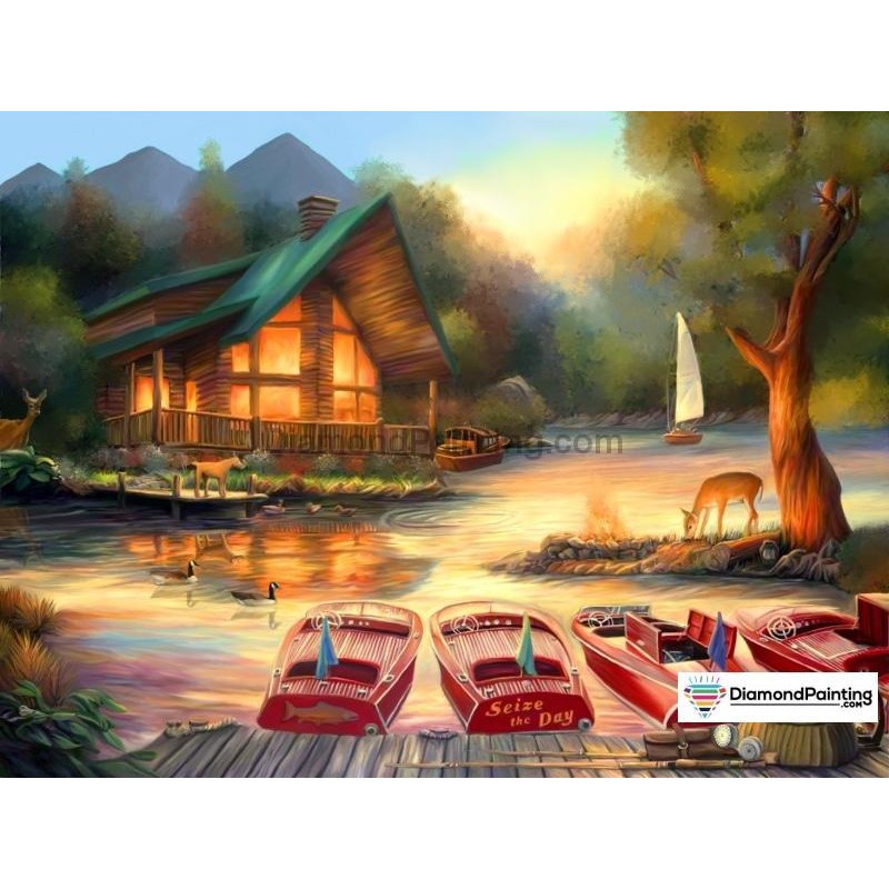 Cabin at the Lake Di...