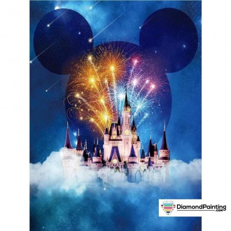 Ships From USA -  Magic Kingdom 50x40cm