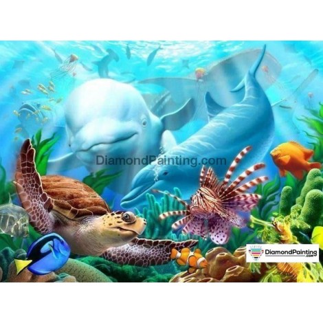 Ships from USA - Life of the Sea 40x60cm