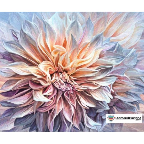 Flowery Art 5D DIY Diamond Painting Kit