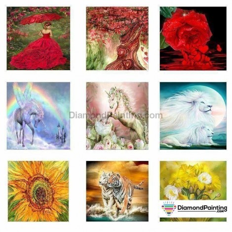 Colors of Fun Diamond Painting Kit