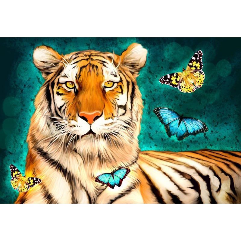 Tiger and Butterflie...