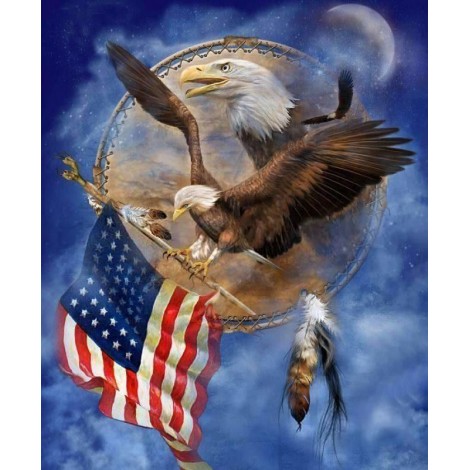 American Eagle DIY Diamond Painting Kit